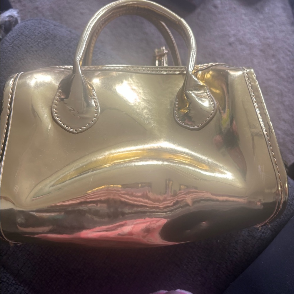 Elegant Gold Mini Bag